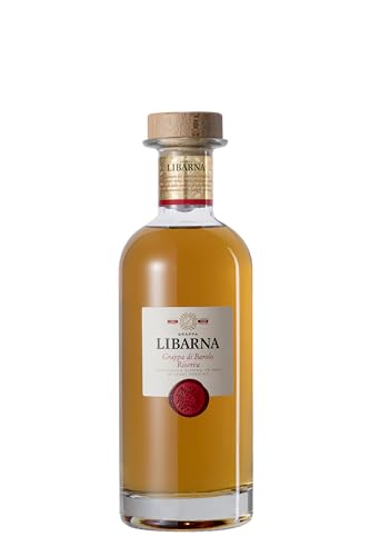 Grappa Libarna Riserva di Barolo con Astuccio 70cl – Grappa da uve Nebbiolo invecchiata 18 mesi. Pregiata e complessa. 43% vol. - 2