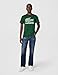 Lacoste Men's Print Cotton T-Shirt, Green, XX-Small