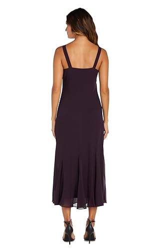 R&M Richards Womens Chiffon Beaded Dress with Jacket4