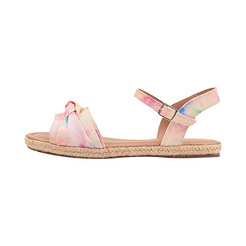 Sandalias Femininas Rasteira Sola Corda Sapatteria 020402 Tamanho:37;Cor:Rosa