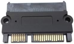 chenyang 3.5 & 2.5inch SATA 22Pin 7+15 Male to SATA 22P 7+15 Female for Disk SSD Extension Convertor Adapter with Screw Holes - Image 5