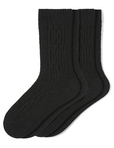 Image of HUE womens Crew Length Boot Socks, 2 Pair Pack
