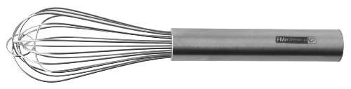 FM PROFESSIONAL 21886 - Varillas para batir (Acero Inoxidable, 25 cm)