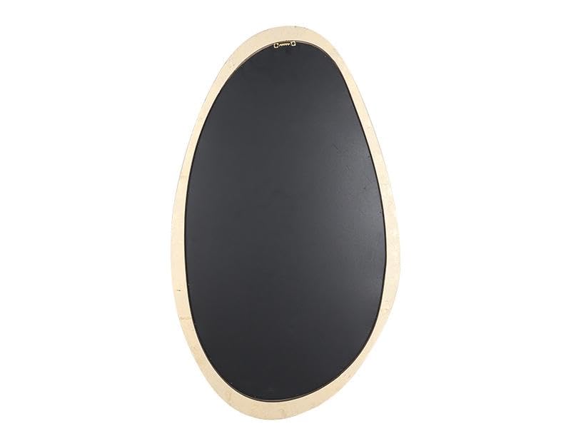 Miroir Organique doré 47x80cm
