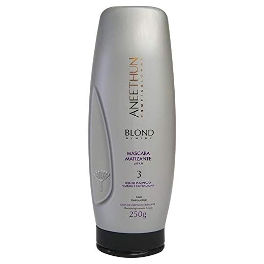 Máscara Matizante Blond Aneethun 250g