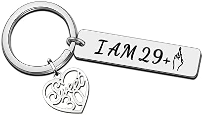 JETTOP 16th Birthday Gifts for Girls Teen Famale Sweet Funny 16th Birthday Keyring
