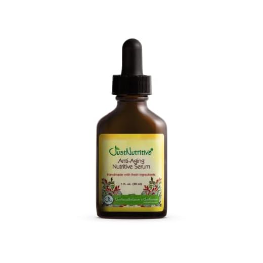 Anti Aging Nutritive Serum | Anti Wrinkle Facial Serum | Facial Skincare Serum for Men and Woman | Combat Dark and Age Spots | Just Nutritive | 1 Fl Oz