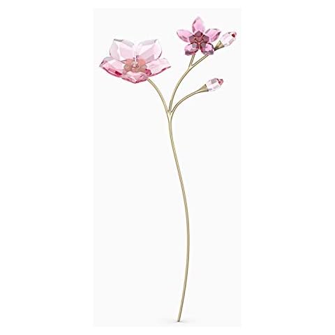 Swarovski Ornament, Kristall, Rosa/Gold, 15.9 x 6.7 x 2.8 cm Cover