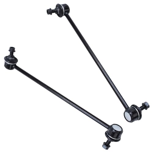 Image of Detroit Axle - 8pc Front End Suspension Kit for 2001-2006 Mazda MPV 2002 2003 2004 2005, 2 Lower Control Arms w /Ball Joints 2 Sway Bar End Links 4 Inner & Outer Tie Rods Replacement