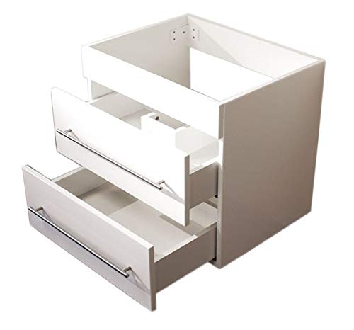 Preisvergleich Produktbild emotion Unterschrank Milet Weiss Hochglanz ohne Waschbecken