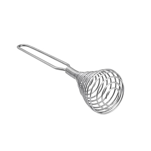 Frusta for uova a spirale Frusta in acciaio inossidabile, compatibile con miscelatore da cucina Palloncino for mescolare uova, agitatore for crema, compatibile con accessori da cucina Utensili for uov