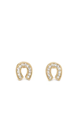 kate spade new york You're A Gem Pave Horseshoe Studs