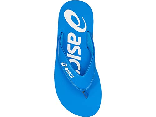 Image of ASICS Unisex-Adult Zorian Bm Blue Flip-Flops - 8 UK (1173A008)
