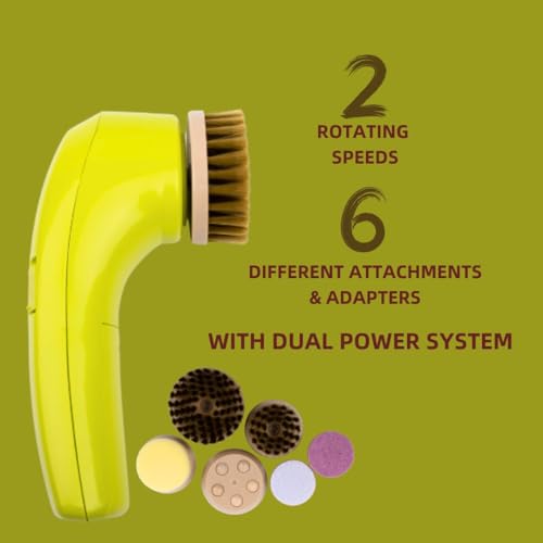 Image of Ozomax Face Handheld Massager Apparatus (BL-316-FM), Green