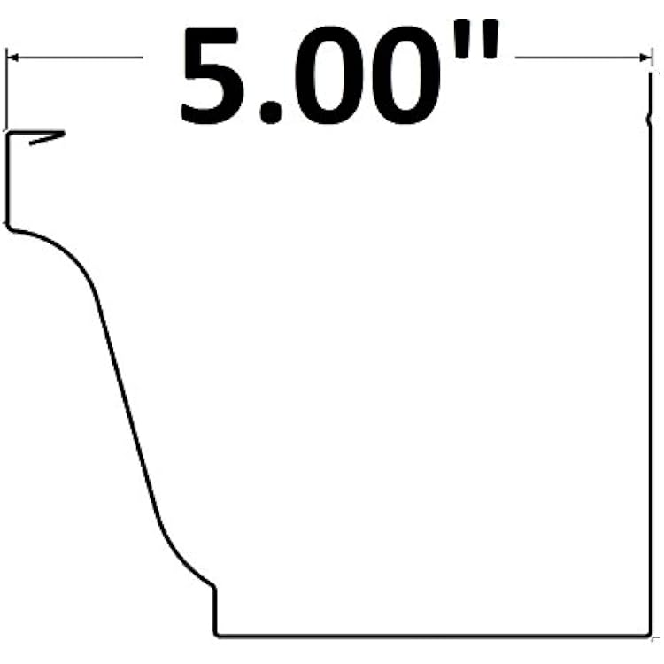 (200 feet) Shur Flo X Leaf Guard Gutter Protector for 5 K-Style Gutters. Black Aluminum. 50 Panels x 4.00' Each.