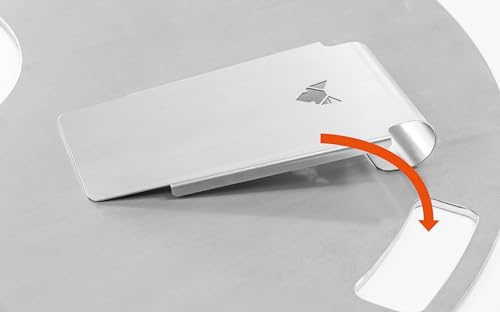FENNEK Grillspachtel für Feuerplatte und co | zum Wenden und Anrichten von Grillgut | zum Abschaben und reinigen der Feuerplatte | extra stabile Ausführung | Made in Germany
