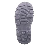LEMIGO Kalosze dziecięce unisex z wyjmowanym wełnianym ocieplaczem buty zimowe 22-37 EU (Srebrny, eu_footwear_size_system, toddler, numeric_range, medium, numeric_22, numeric_23)