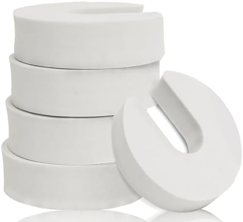 [8 Pack] BYETOO Door Finger Pinch Guards,Baby Proof Door Slam Stopper,Protect Child Fingers with Soft Foam Guard,Prevent Finger Pinch Injuries,Slamming Door,Child or Pet from Getting Locked in Room