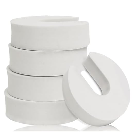 [2.2CM-Engrosadas] 8pcs Tope Puerta Bebe Seguridad para Niños,Protector Dedos Puerta Bebe,Tope Clip Protector,Prevenir Lesiones de Golpe,Protección para Niños de Accidental Quedar Bloqueado en Sala