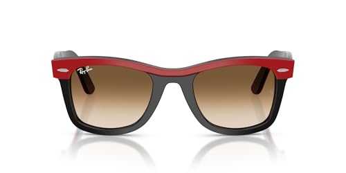 Ray-Ban Rb2240 Street Neat I - Gafas de sol, Rojo sobre negro/marrón...