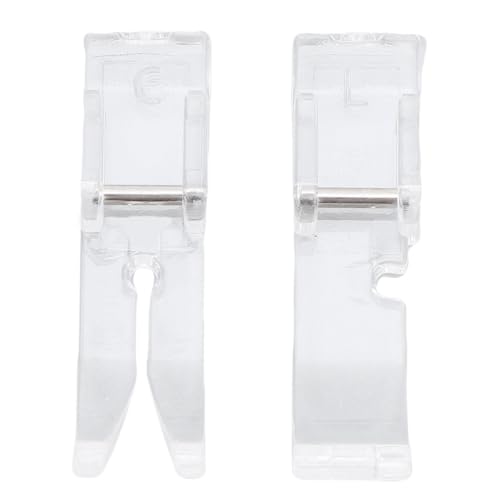 Pies prensatelas transparentes para máquina de coser miniatura 1