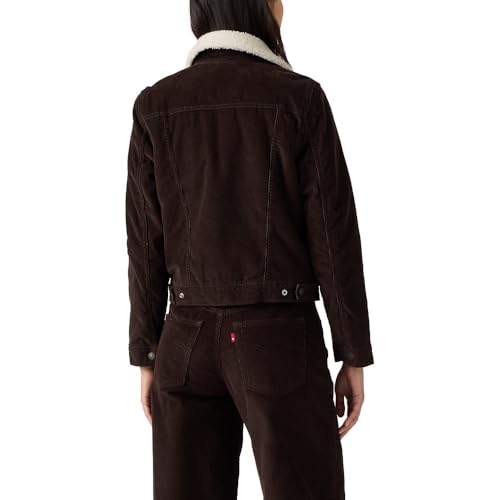 Image of Levi's Women's Original Sherpa Trucker Jackets (Standard and Plus)