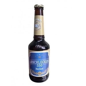 Arschlecken 350 Original ML Helles in 0,33 Liter Flasche Alc.5,2% vol. (12)