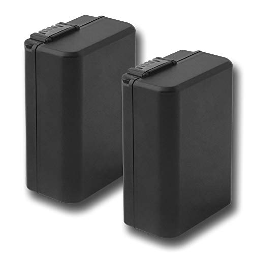 Np-Fw50 Sr 2-Pack Camera Battery For Sony A6000, A6500, A6300, A7, A7Ii, A7Sii, A7S, A7S2, A7R, A7R2, A7Rii, A55, A5100, Rx10, Rx10Ii, Replacement Li-Ion Batteries, 1150Mah, 100% Compatible #TOP2