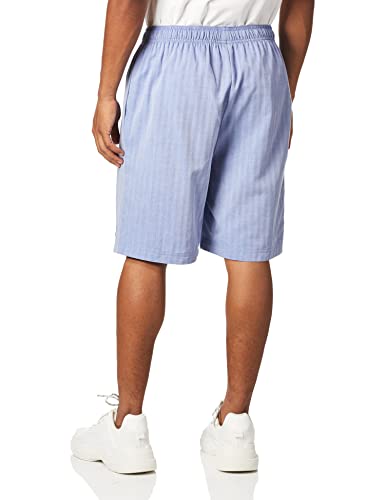 Image of Nautica Men's Soft Woven 100% Cotton Elastic Waistband Sleep Pajama Short