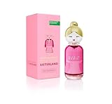 Benetton, Sisterland Pink Raspberry, EDT para Mujer, Larga...