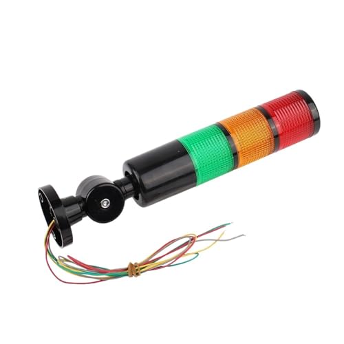 Voyant lumineux fixe rouge vert jaune 12V 24V 110V 220V H50