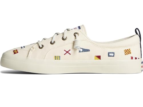 Image of Sperry Women's Crest Boat Smocked Hemp Sneaker