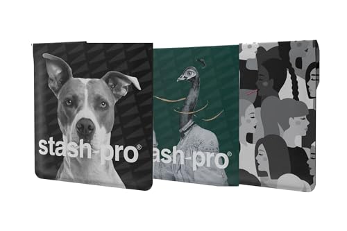 Image of Stash-Pro Pocket Ashtray Pouch | Reusable, Portable & Odor-Resistant Travel Storage Bag | Durable & Easy to Clean(Pack of 2)