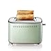 Toster na 2 kromki, podwójny, bardzo szeroki toster z funkcją podgrzewania/rozmrażania/anulowania dla małych i dużych kromek chleba