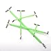 NLAIOUSL 20Pcs/Set Tube Fishing with Rolling Swivels 3 Way Arm Connector Fishing Line Making Tackle