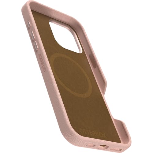 Image of OtterBox iPhone 16 Pro Max Symmetry Series Cactus Leather for MagSafe - Ballet Blush Pink
