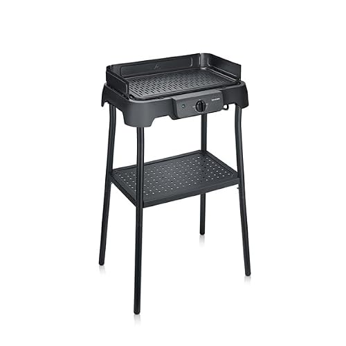 Barbecue Électrique Severin PG 8596 – 2000 W, Sur Pieds, Utilisation Intérieure/Extérieure - vue 3