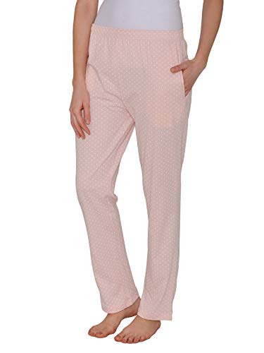 Image of Clovia Women's Cotton Rich Polka Print Pyjama