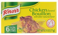 Knorr Bouillon 6 Extra Large Cubes Chicken - 2.5 oz