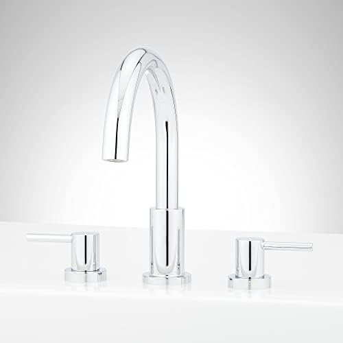 Signature Hardware 483813 Lexia Deck Mounted Roman Tub Filler Faucet - Valve Included - Chrome