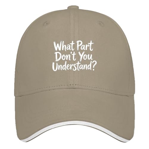 What Part Don T You Understand Golf Hat for Men