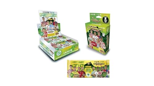 Super Pack Premium ADRENALYN XL Sports 2024/25: (Caja Premium 20 Sobres + 1 sobre Oro Premium + Blister 8 Sobres)