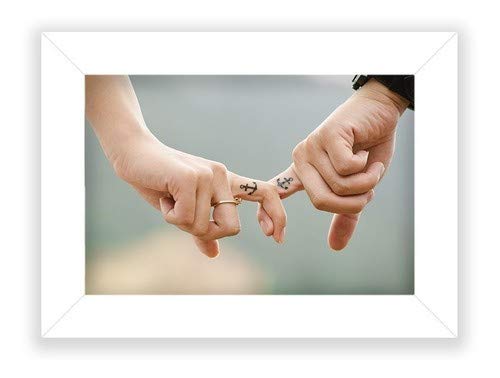 Kit 4 Porta Retrato 10x15 Moldura Premium Fosco c/Vidro Comum