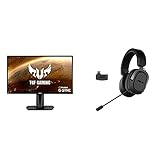 ASUS TUF Gaming 27' 2K HDR Gaming Monitor & TUF Gaming H3 Wireless Headset