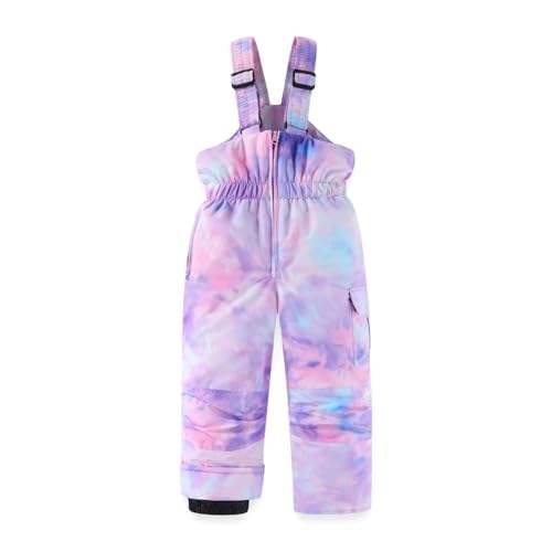 Pantalon de ski enfant chaud imperméable salopette hiver snowboard