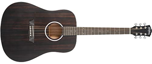 WASHBURN guitarra folk Deep Forest Dreadnought ébano mate