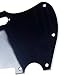 Jazzcaster/telemaster Hybrid Style Guitar Pickguard,1 pickup, 3Ply Black