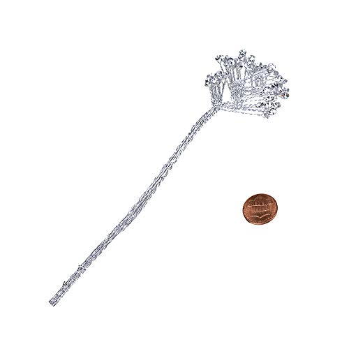 Homeford Crystal Rhinestone Spray Branch, 1-3/4-Inch, 12-Count (Crystal) #TOP2