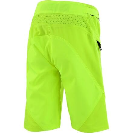 Troy Lee Designs Short juvenil Sprint Mono Flo amarelo tamanho 22