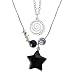 GFLPO 2 Pcs Y2k Accessories Y2k Necklace for Women Star Necklaces Grunge Necklace Grunge Accessories Grunge Jewelry for Women Men